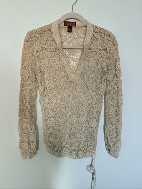 Lucky Legend 100% Cotton Knit Blouse - XS